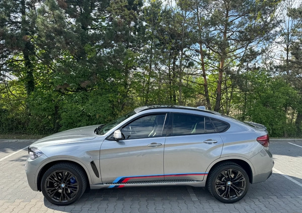 BMW X6 cena 125000 przebieg: 166500, rok produkcji 2014 z Sieradz małe 56